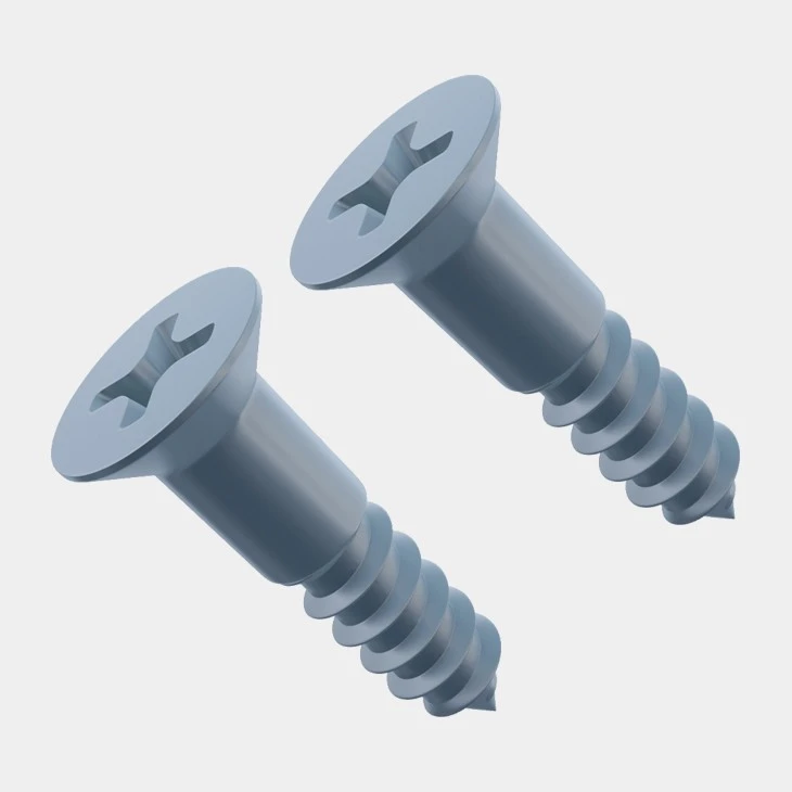 Flat Head Phillips Wood Screw